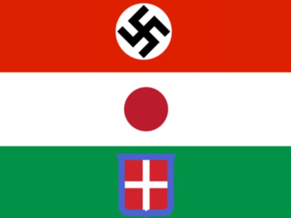 The team logo for the Axis Powers club.